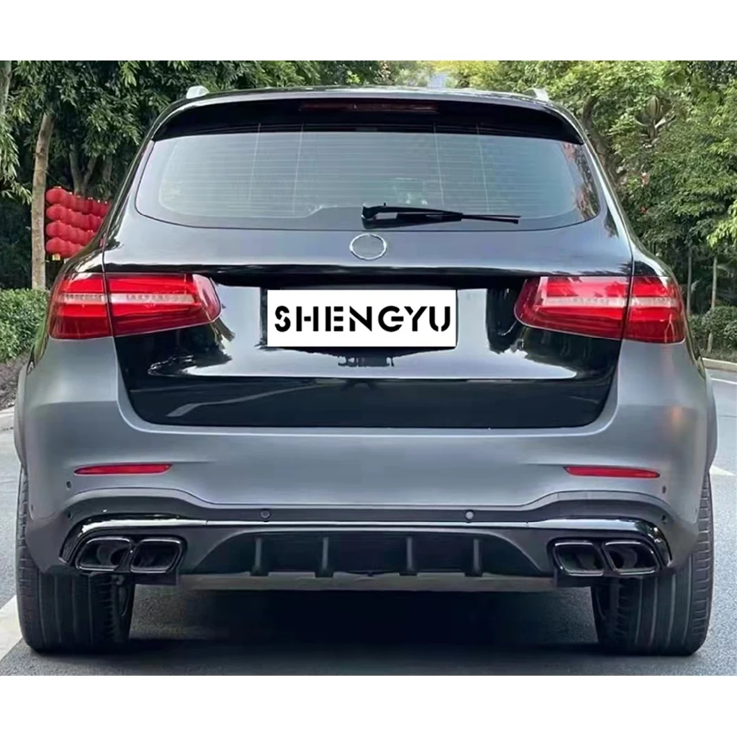 Sell Well Car Accessories for Mercedes Benz Glc Class X253 2015-2019 Change to Glc63 Amg Model Contain Front and Rear Bumper with Grille