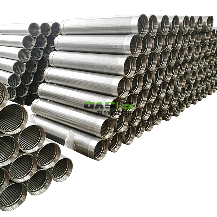 Continuous Slot 8-5/8" Water Well Drilling Wire Wrapped Screens