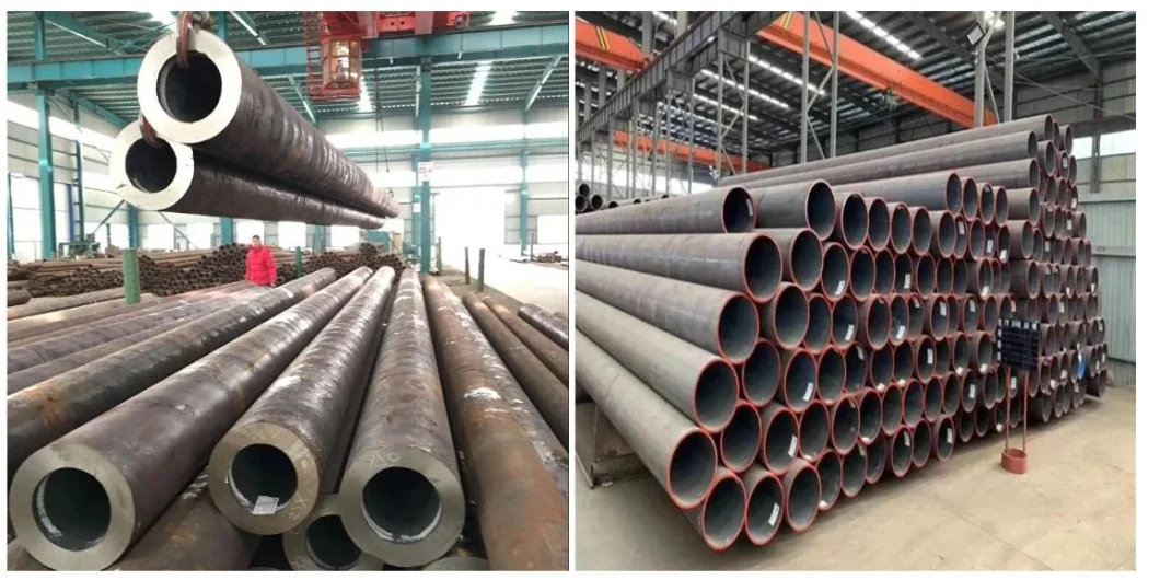 Ms Pipe Welded Galvanized Steel Pipes Cheap Factory Sales Carbon Square /Rectangular Hollow Section Steel Tubes Beveled End ERW 8inch Sch 40 Water Wells Casing