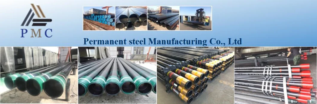 API 5CT Construction Alloy Carbonsteel Stainless Steel Pipe Seamless Tube Black Oil Casing Manufacture