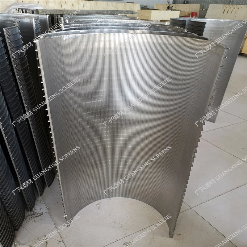 Wedge Wire Flat Panel Screen Curved Screen Mash Tun Beer Floor Screen Malting Floors Mash Tun Screen Wedge Wire Mashing Tun Screen for Beer Brewing